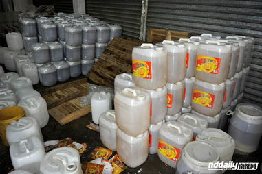 廣東查獲24噸疑似地溝油，食品生產安全警鐘再鳴